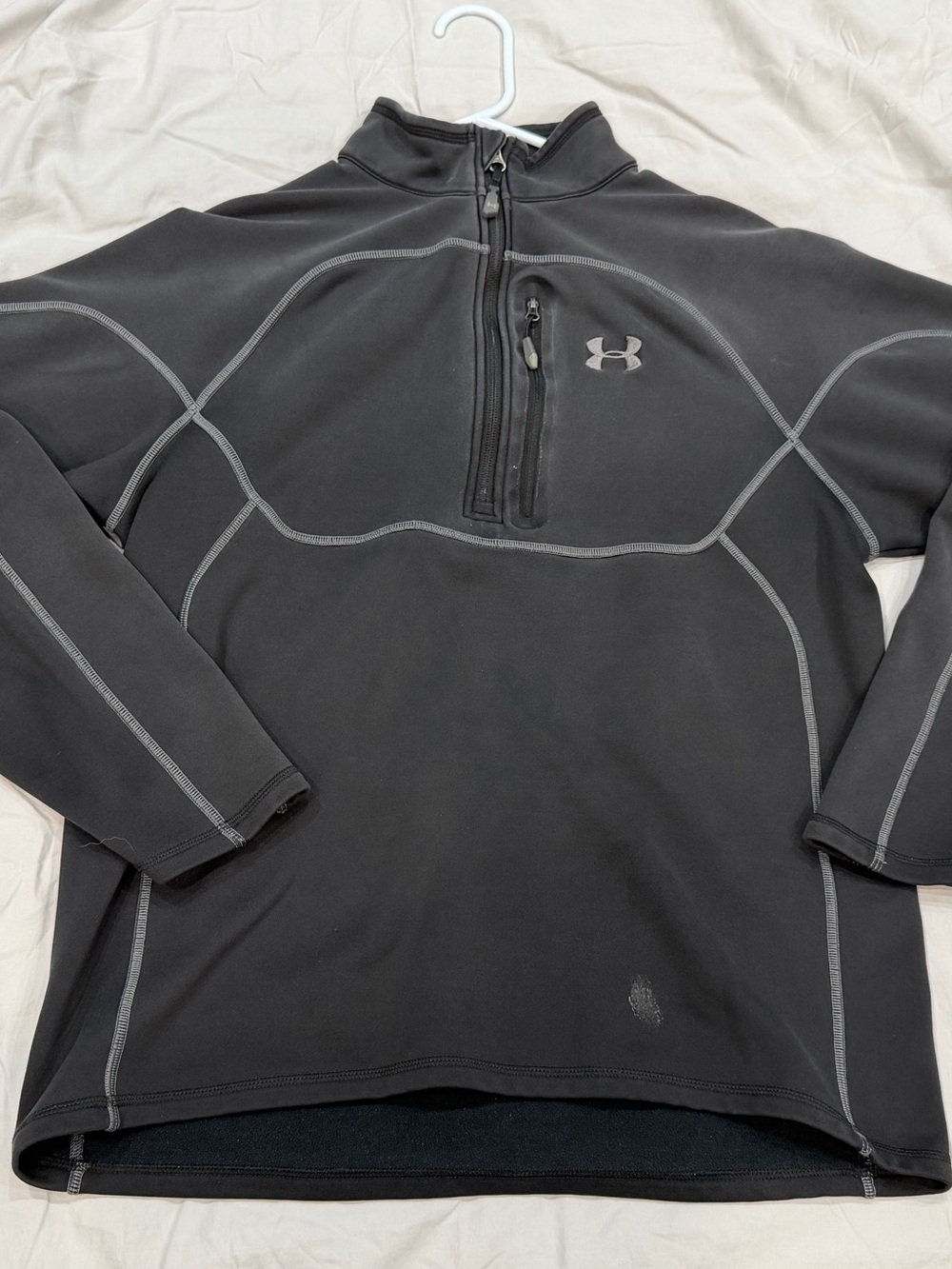 Under Armour Black Men’s Quarter-Zip Performance Pullover